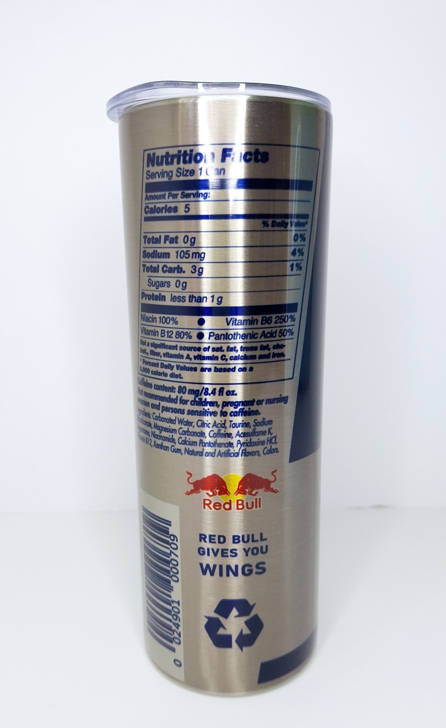 20oz Red Bull Stainless Steel Tumbler