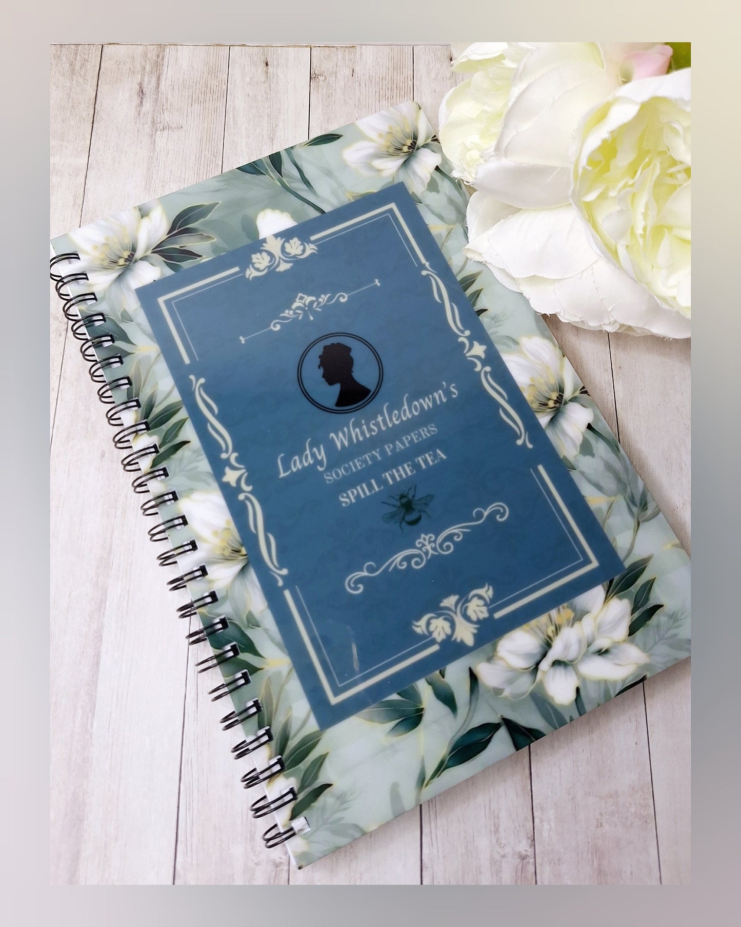 Bridgerton inspired, Collection, Part 2 - A5 Journal, Notebook with lined paper