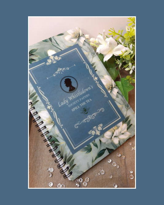 Bridgerton inspired, Collection, Part 2 - A5 Journal, Notebook with lined paper