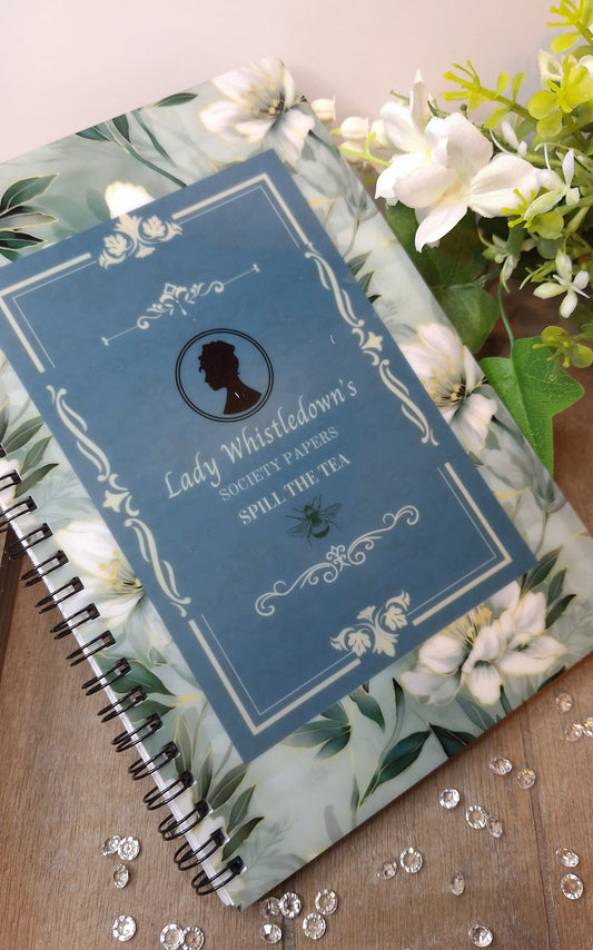 Bridgerton inspired, Collection, Part 2 - A5 Journal, Notebook with lined paper
